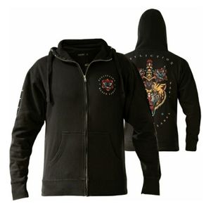 NWOT Affliction zip hoodie mens size 3XL
